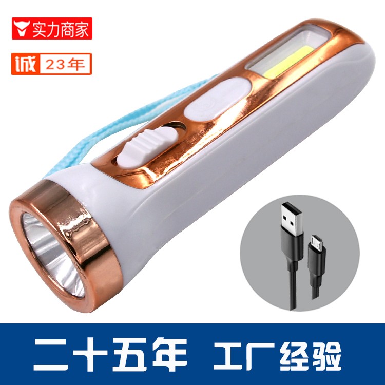 锂电池强光手电筒OEM代加工，贴牌加工，ODM定制,电镀