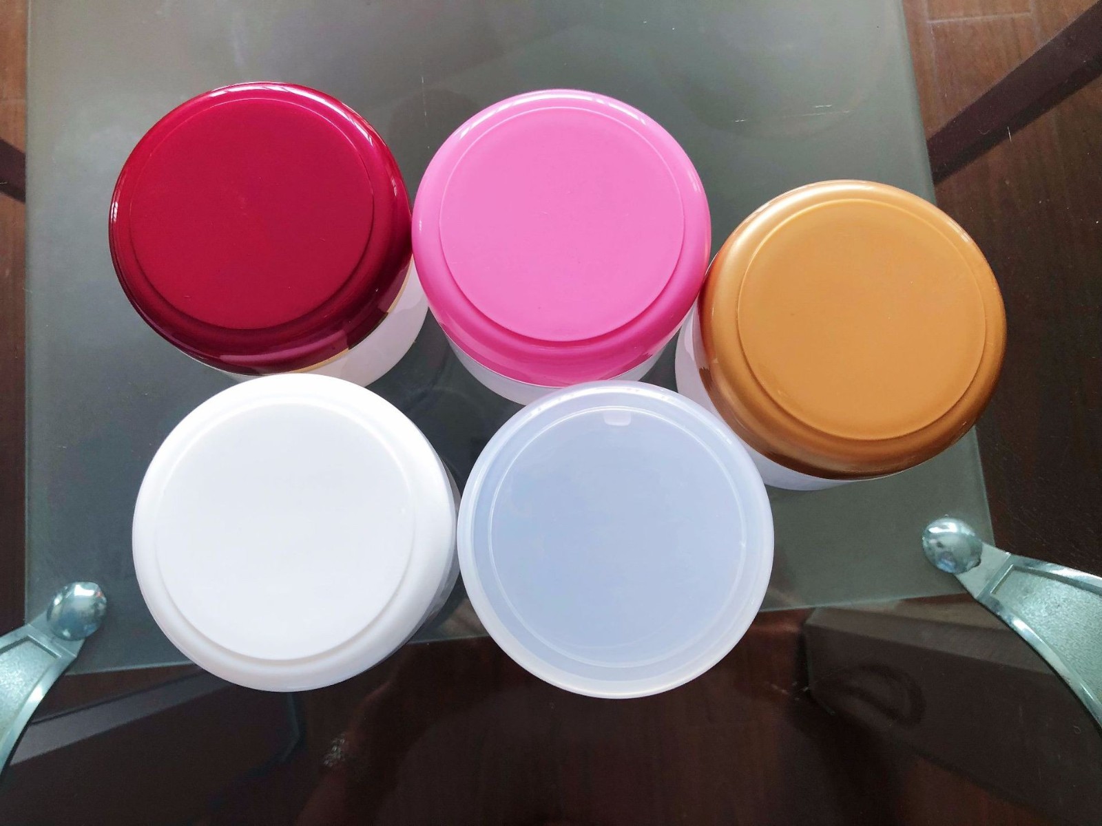 250克膏霜瓶 带内盖塑料分装盒 圆柱膏霜盒OEM代加工，贴牌加工，ODM定制图3