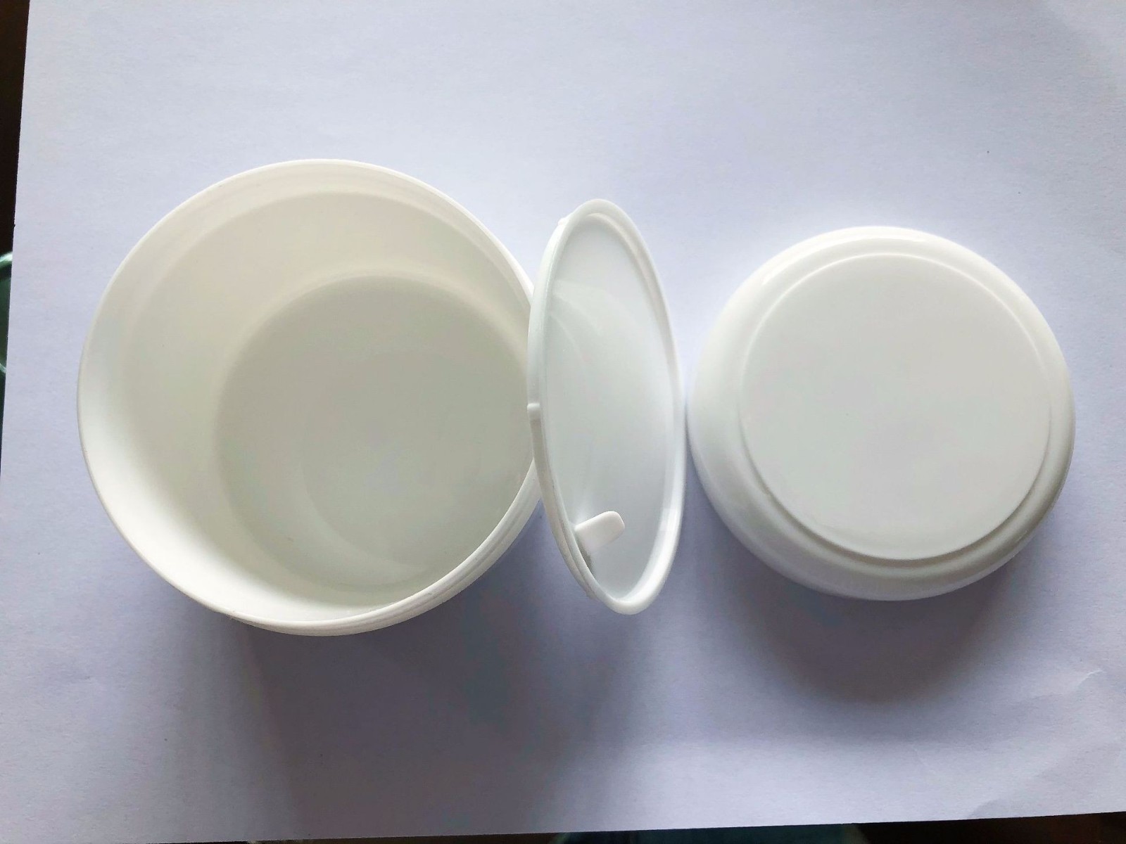 250克膏霜瓶 带内盖塑料分装盒 圆柱膏霜盒OEM代加工，贴牌加工，ODM定制图5