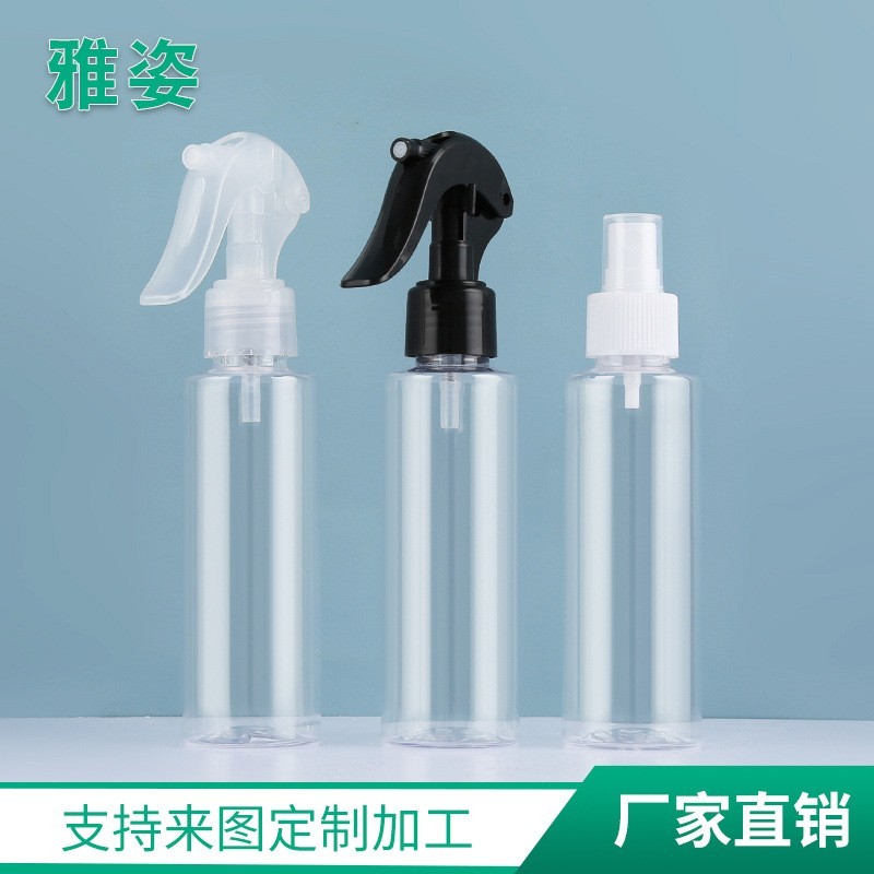 120ml透明PET瓶 塑料喷雾瓶乳液瓶 多规格洗手液分装瓶图4