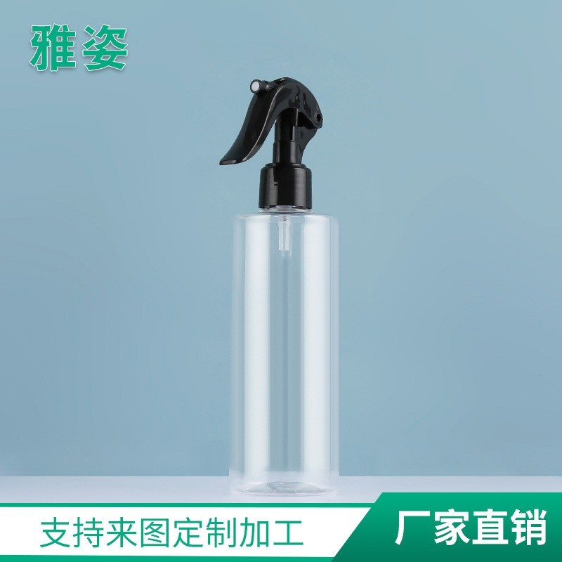 洗发水沐浴露按压式乳液瓶 300ml透明化妆品分装瓶OEM代加工厂图3