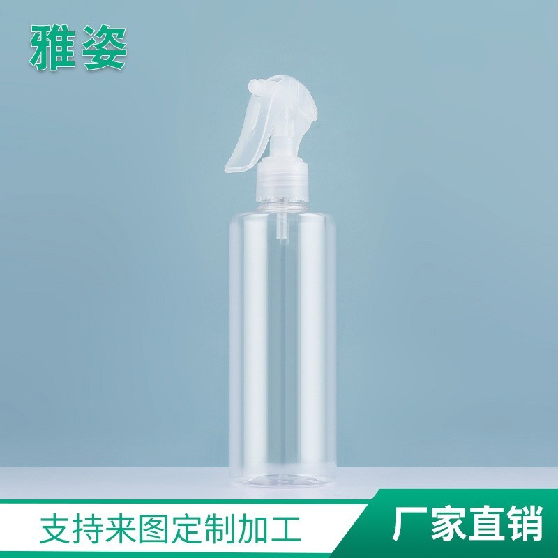 洗发水沐浴露按压式乳液瓶 300ml透明化妆品分装瓶OEM代加工厂图4