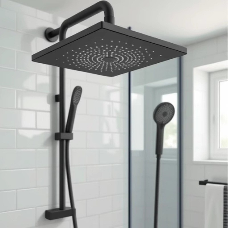 淋浴花洒洗澡淋雨喷头加压浴霸水龙头家用浴室沐浴热水器套装图3