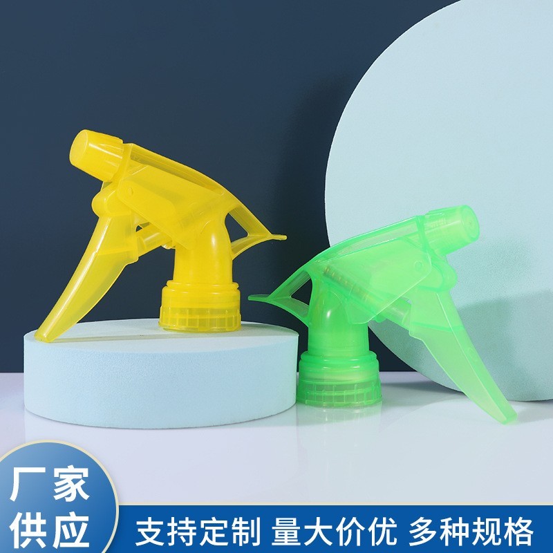 加工定制手扣式喷头 塑料PP油污净消毒液喷雾头 便携塑料A型喷枪，OEM代工厂图2