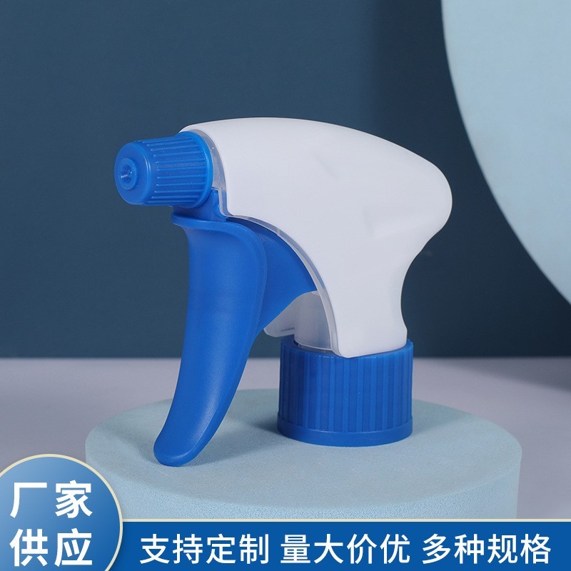 加工定制28牙塑料喷雾喷头 洗车洒水消毒喷头 清洁剂手扣式喷枪，OEM代工厂图3