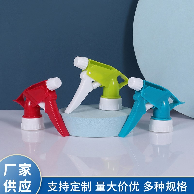 加工定制28口径塑料手扣式喷枪 多规格彩色塑料A枪 浇花灌溉喷头，OEM代工厂图3