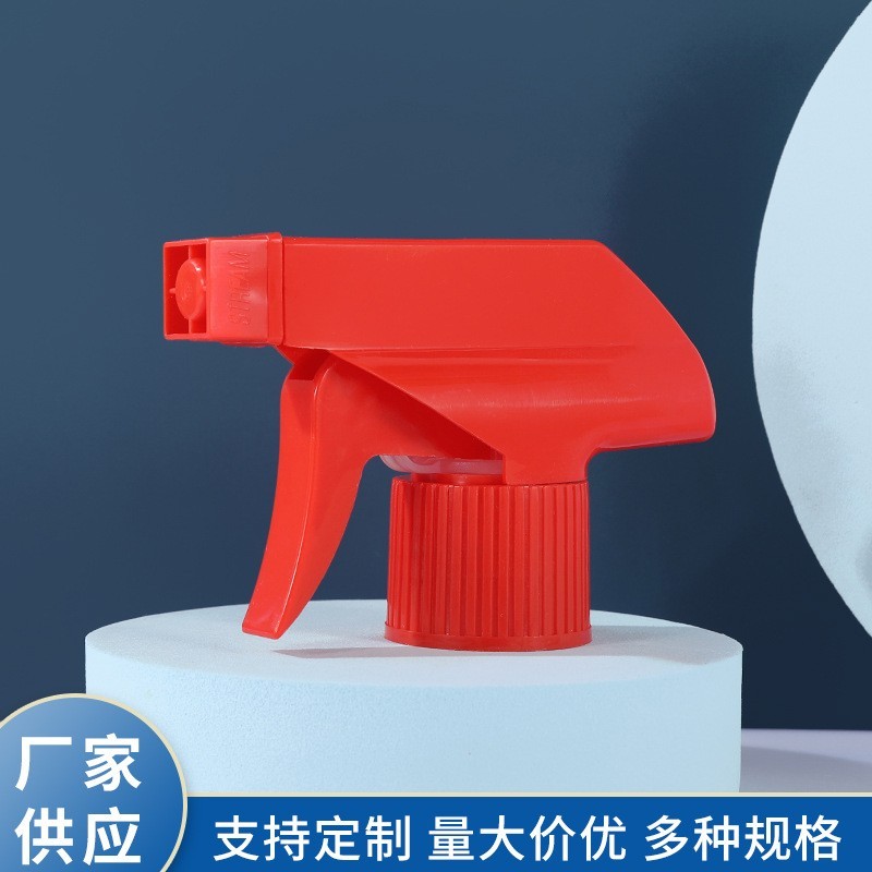 加工定制塑料PP手扣式喷枪 园林浇花浇水喷雾头 28/410简易方枪，OEM代工厂图4