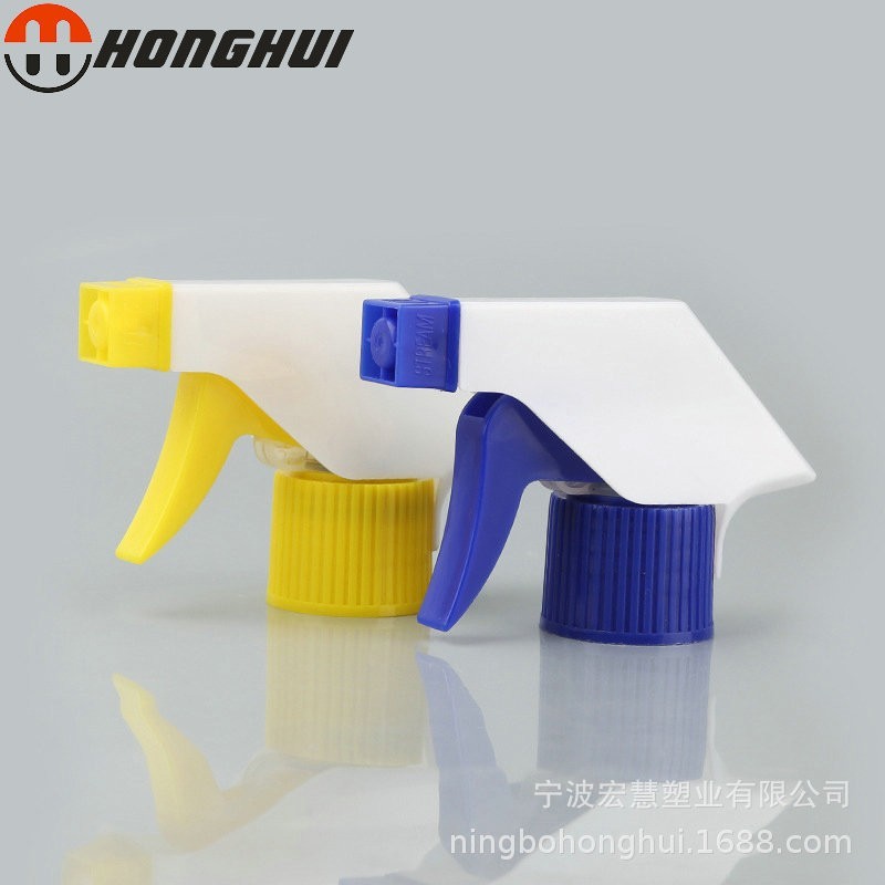 加工定制28口径多规格彩色方枪 塑料PP喷枪 简易浇花喷药喷枪，OEM代工厂图3