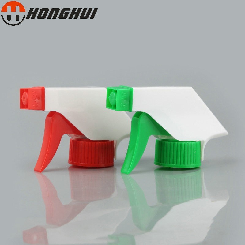 加工定制28口径多规格彩色方枪 塑料PP喷枪 简易浇花喷药喷枪，OEM代工厂
