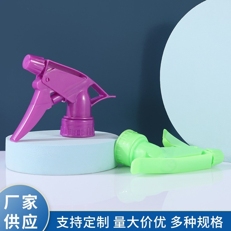 加工定制手扣式A枪 厨房油污净清洁消毒液喷雾枪 28/400塑料喷头，OEM代工厂图4