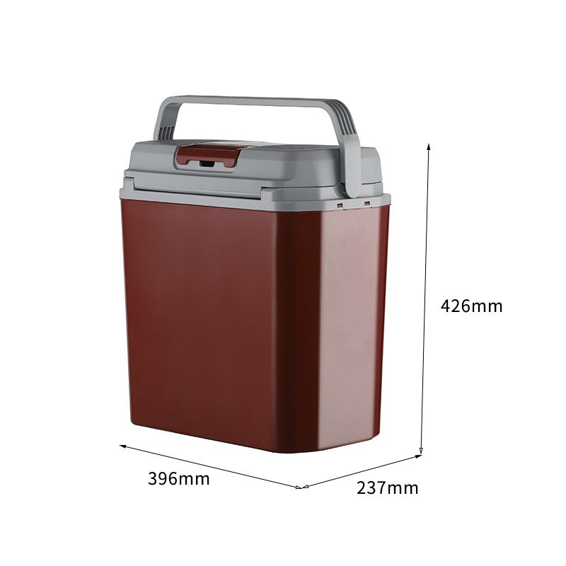 24L提桶式车载冰箱车家两用12V车用220V家用桶式大容量冰箱保温箱，OEM贴牌代加工图3