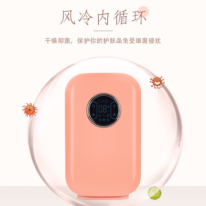 12L数显美妆冰箱家用保温制冷冷藏箱护肤品化妆品面膜旋转小冰箱,OEM代加工，贴牌加工，ODM 定制图4