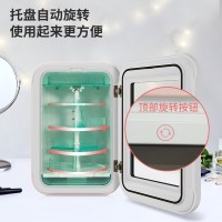 22L化妆品旋转小冰箱 面膜护肤品保鲜专用迷你冰箱化妆品冷藏柜,OEM代加工，贴牌加工，ODM 定制
