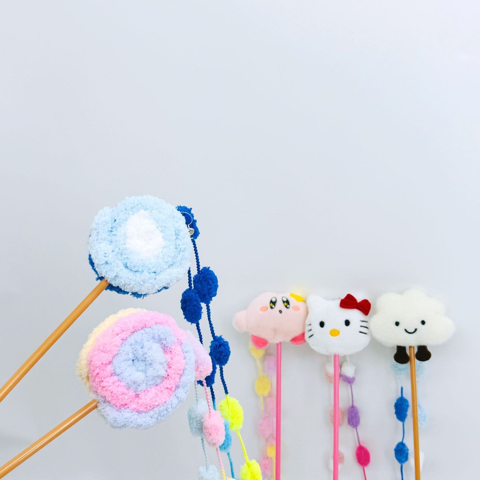 星智猫厂家定制各类手持仙女逗猫棒可在现货上改动定制,OEM代加工，贴牌加工，ODM定制图2