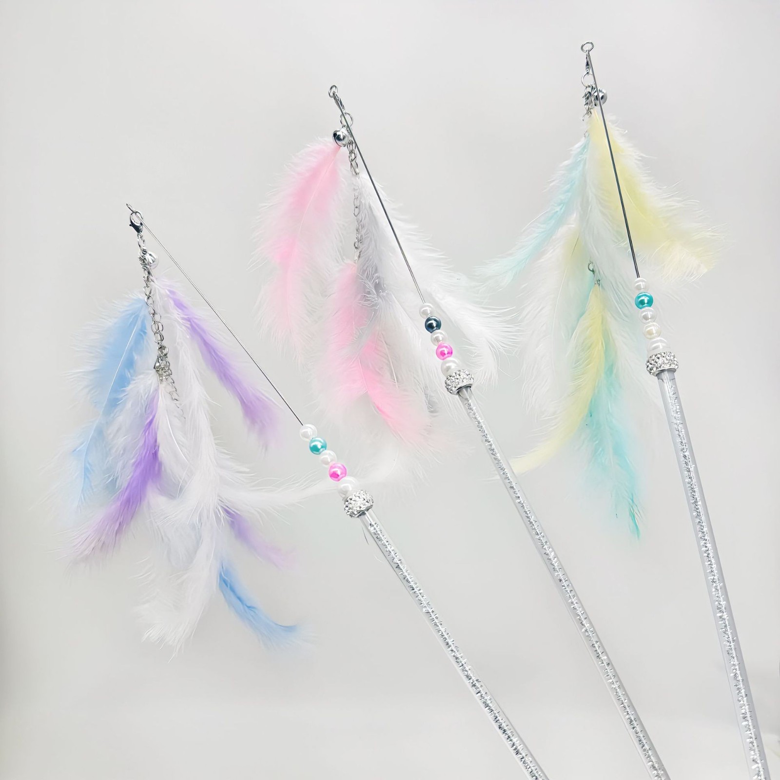 星智猫厂家定制各类手持仙女逗猫棒可在现货上改动定制,OEM代加工，贴牌加工，ODM定制图5