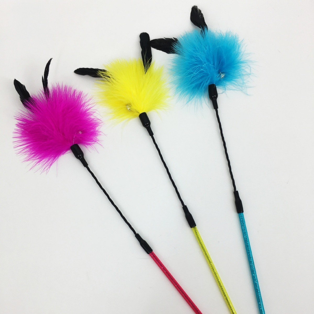 星智猫厂家定制各类手持仙女逗猫棒可在现货上改动定制,OEM代加工，贴牌加工，ODM定制图3