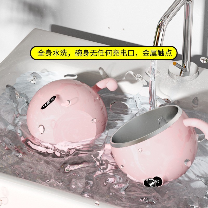 定制恒温碗宝宝恒温辅食碗婴儿吸盘碗非注水保温碗 防摔儿童餐具,OEM代加工，贴牌加工，ODM定制图4