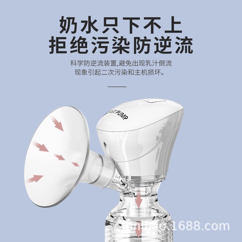 定制智能电动吸奶器锂电池大吸力吸乳器挤奶器双变频一体式吸奶器,OEM代加工，贴牌加工，ODM定制图2