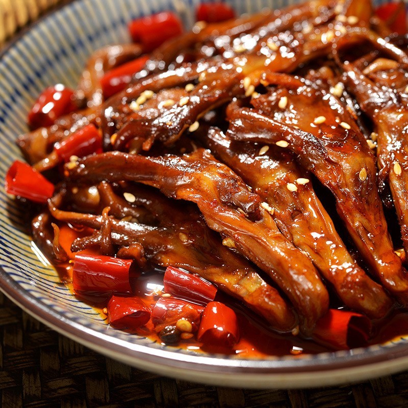 四川特产麻辣鸭舌卤味零食熟食小吃,OEM代加工，贴牌加工，ODM定制图2