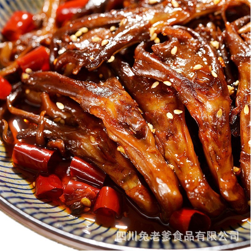 四川特产麻辣鸭舌卤味零食熟食小吃,OEM代加工，贴牌加工，ODM定制图4