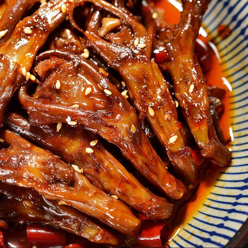 四川特产麻辣鸭舌卤味零食熟食小吃,OEM代加工，贴牌加工，ODM定制图3