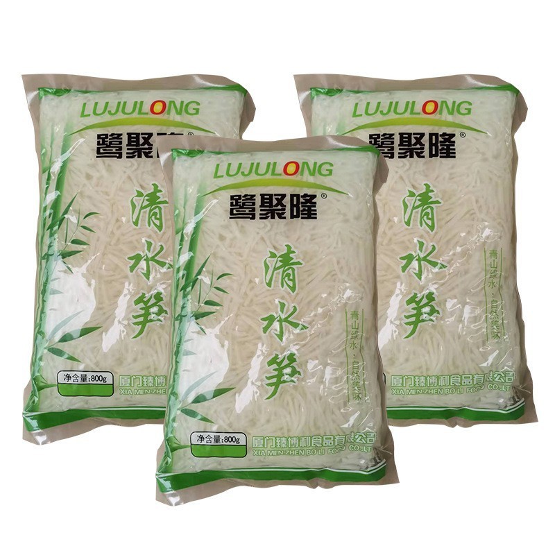 金笋丝金丝鲜笋笋麻笋超细餐饮福建竹笋商用2500g2*2mm优质图2