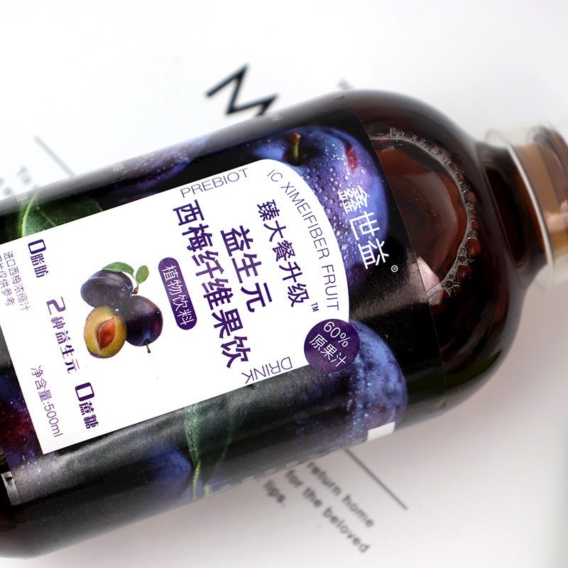 西梅膳食纤维果饮浓缩果蔬西梅汁口服液OEM代加工西梅酵素饮品图4