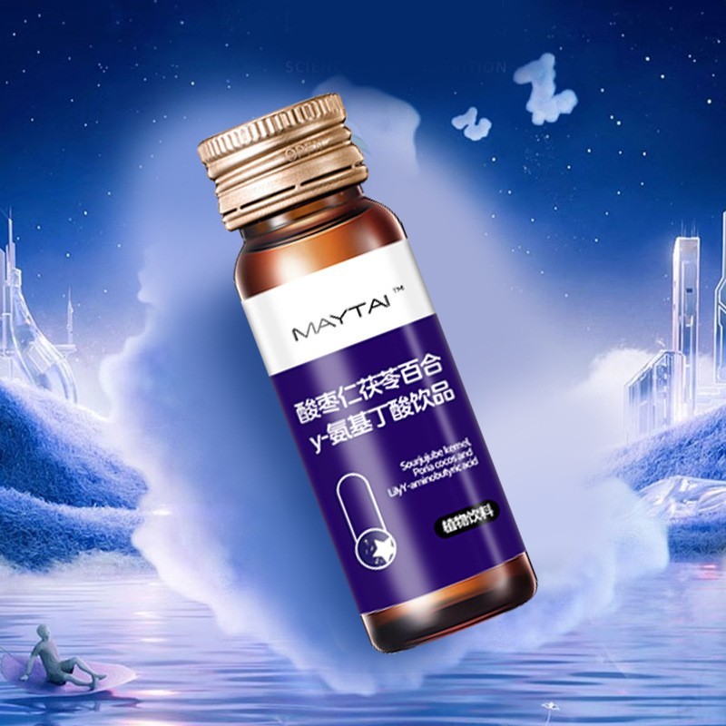 酸枣仁茯苓百合y氨基丁酸饮品代加工厂家睡眠饮OEM口服液贴牌图2