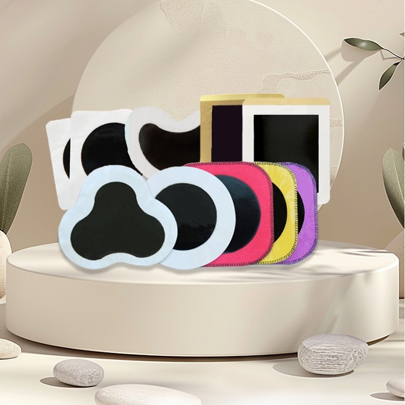 OEM老黑膏贴膏药贴源头工厂黑膏药颈肩腰腿穴位贴新款无纺布定制图4