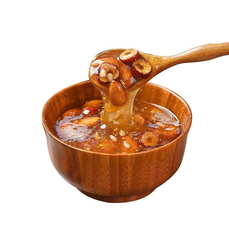 代工定制颗粒速溶藕粉桂花坚果藕粉羹专业贴牌效率出货好冲泡图5