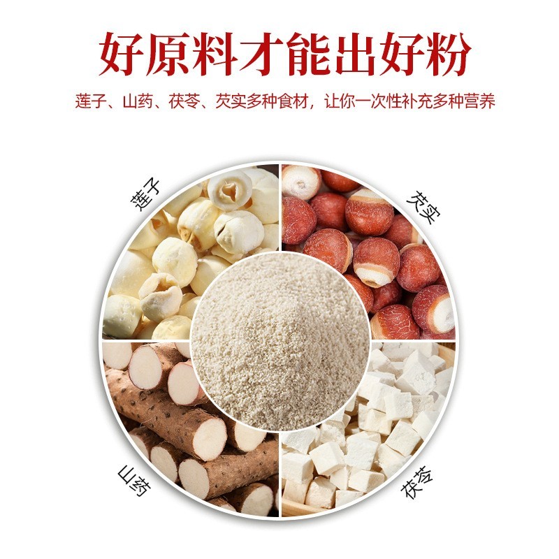 四神粉桶装早晚餐代餐粉直播同款五谷杂粮免煮代餐粉代加工厂图2