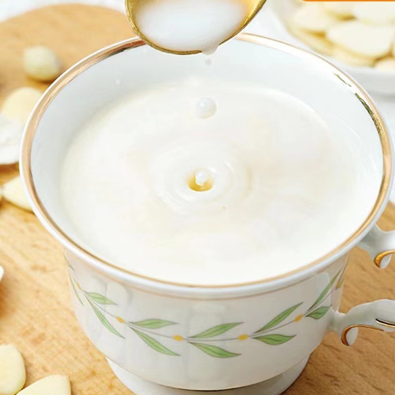 生杏仁七白饮南杏仁茯苓搭配早餐健康冲泡养颜无蔗糖配方贴牌加工，代加工平台图2