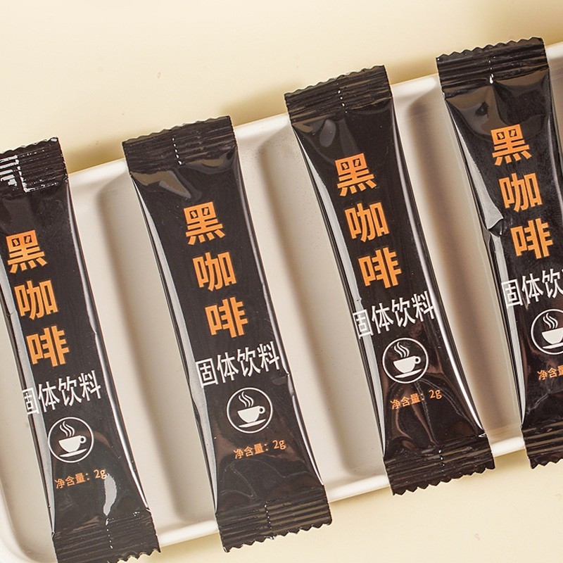 黑咖啡0糖0脂速溶纯黑咖啡饱腹代餐冲调饮品冻干高纤饱腹代加工厂图2