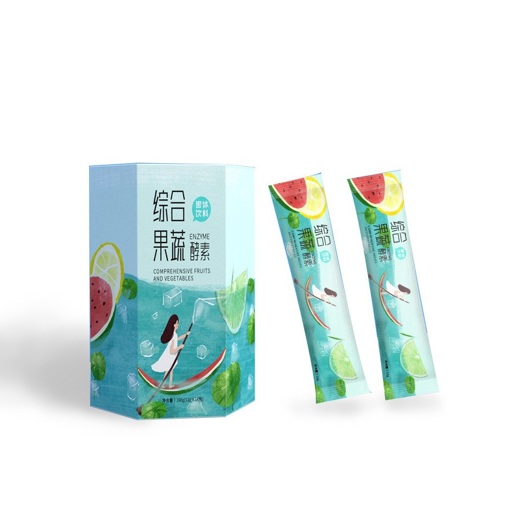 综合果蔬酵素粉 益生元水果嗨吃孝素藤黄果植物复合粉固体饮料代加工平台图4