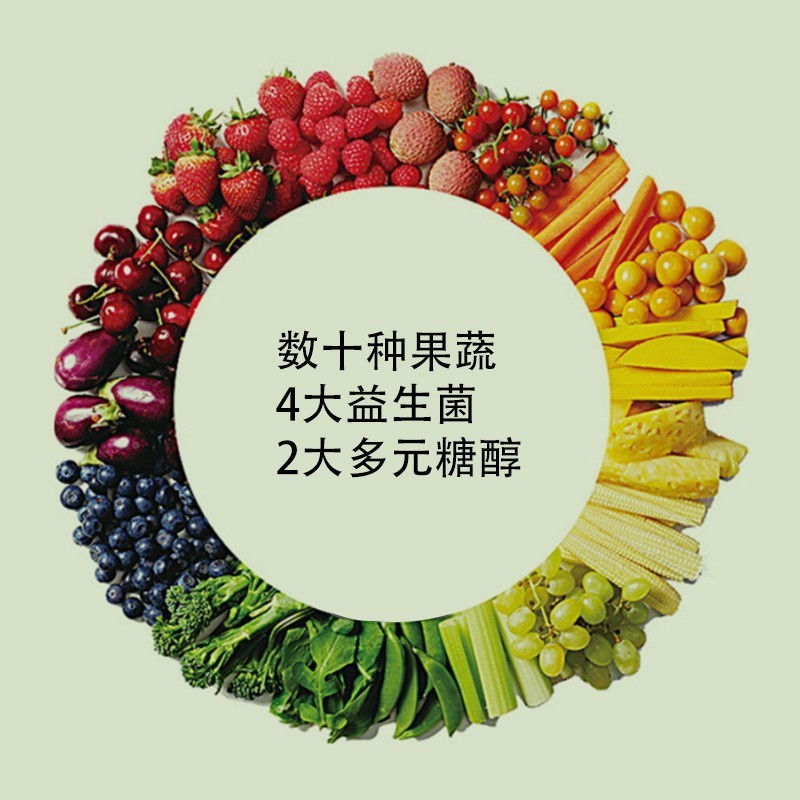 综合果蔬酵素粉 益生元水果嗨吃孝素藤黄果植物复合粉固体饮料代加工平台图2