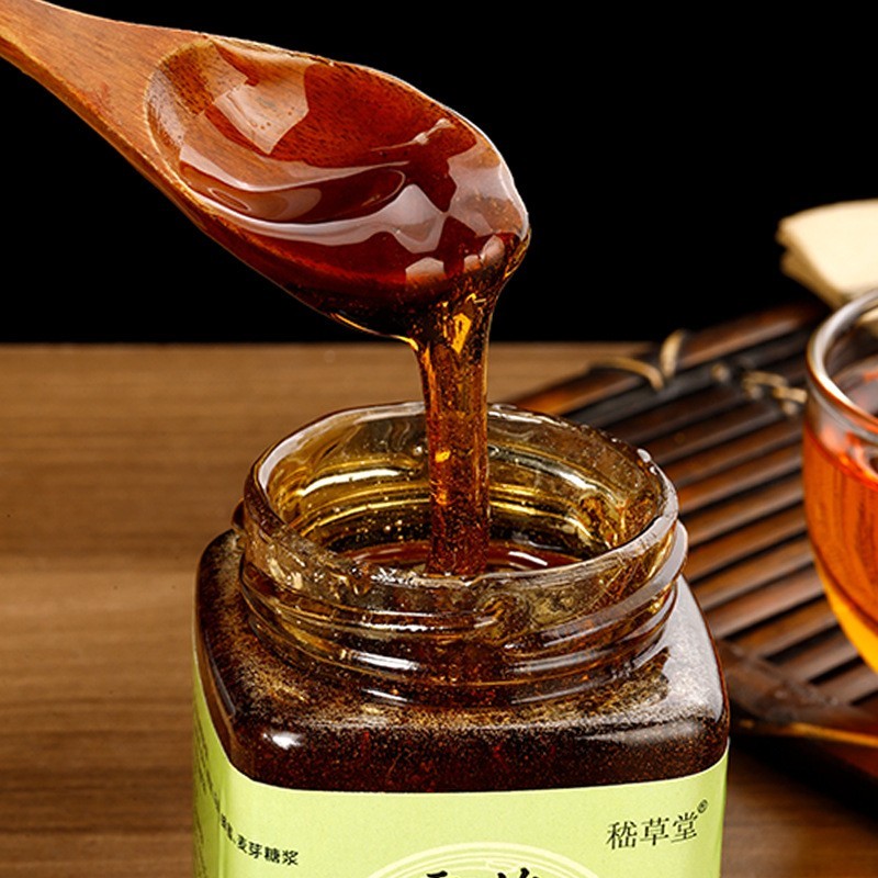 竹蔗茅根雪梨膏瓶装300g竹蔗茅根浓缩膏雪梨膏养生膏oem代加工图2