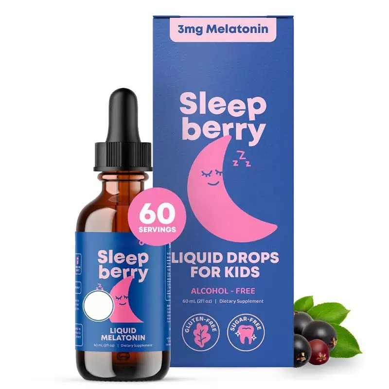 定制热销儿童褪黑素滴剂Sleepberry30ML滴剂贴牌加工