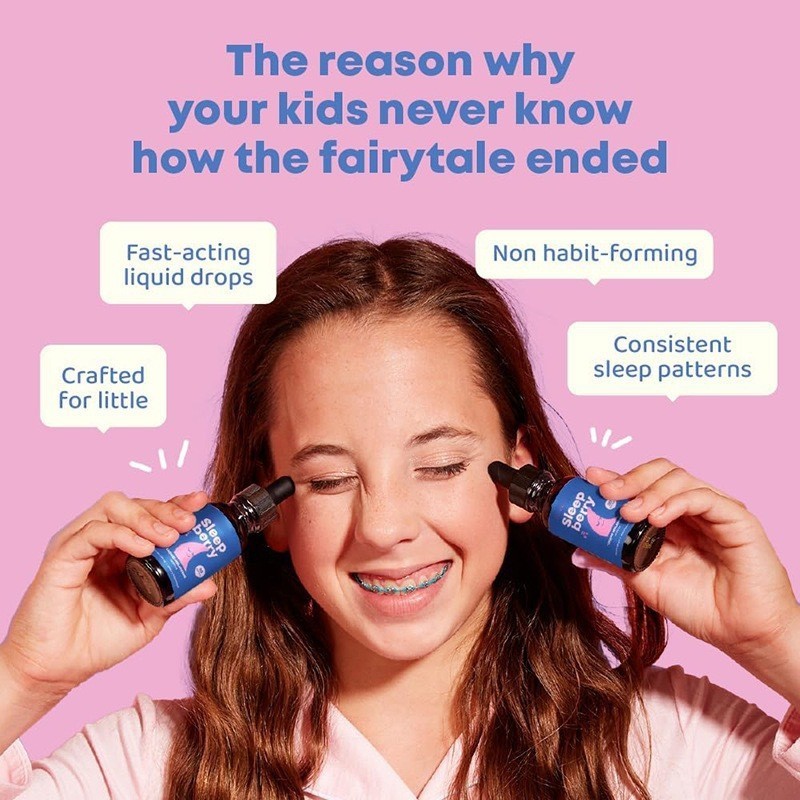 定制热销儿童褪黑素滴剂Sleepberry30ML滴剂贴牌加工图3