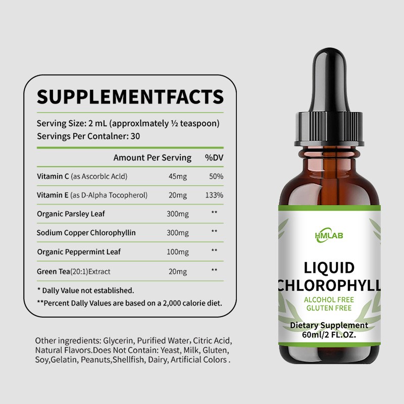 叶绿素液体滴剂Chlorophyll liquid drops,代加工平台图5