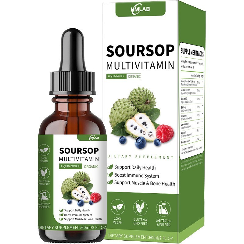 热销刺果番荔枝叶刺滴剂Soursop Graviola Liquid，OEM代工厂图5