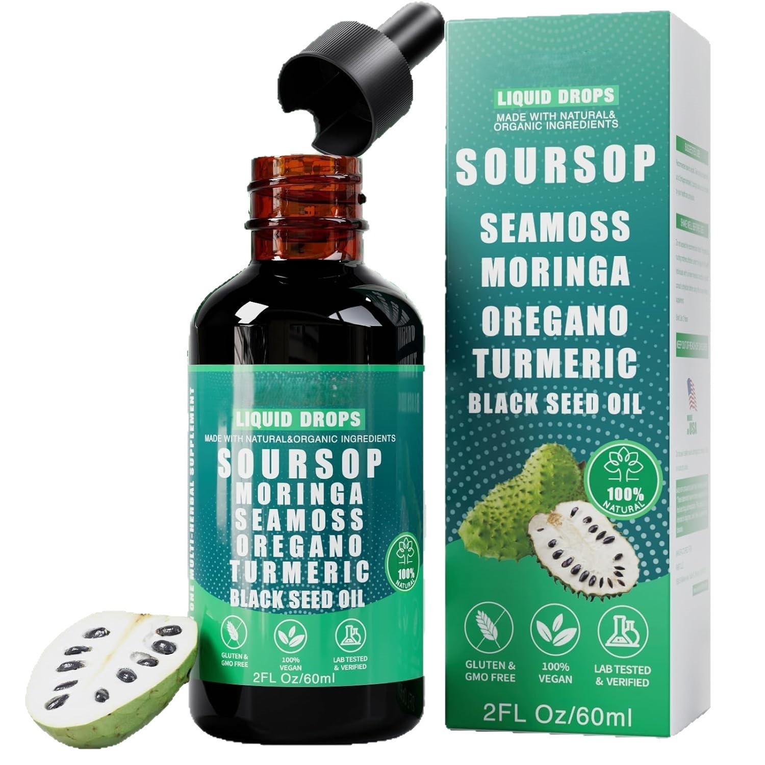 热销刺果番荔枝滴剂全新10合1滴剂厂家直销可定制OEM/ODM订单图3