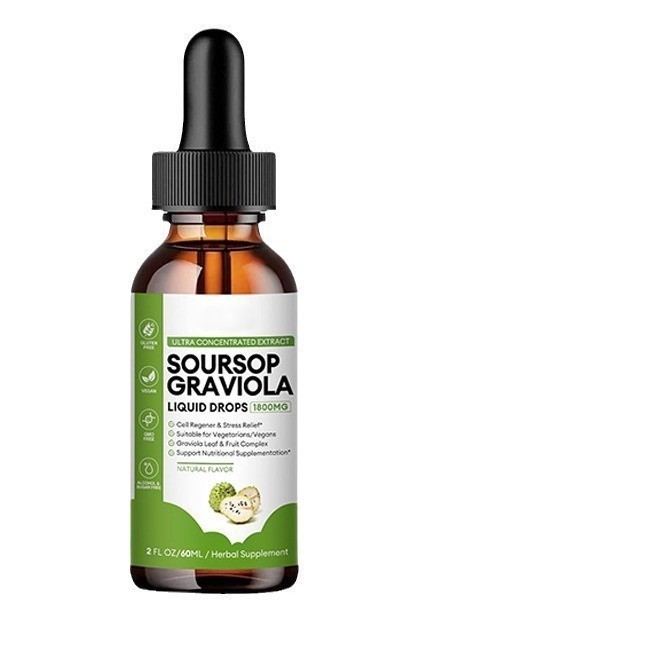 热销TK刺果番荔枝滴剂跨境供应商Soursop drops素食补充剂代加工厂图3