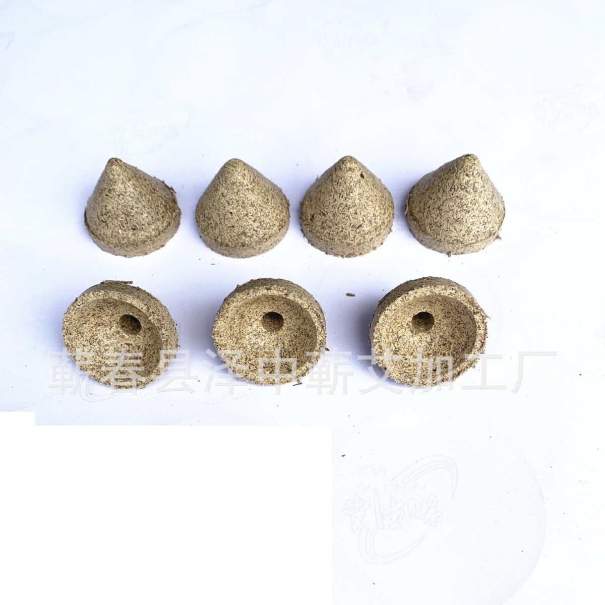 湖北蕲春艾绒艾塔20粒装艾坨艾灸塔纯蕲艾隔姜灸隔蒜灸陈年蕲艾OEM代加工厂图4