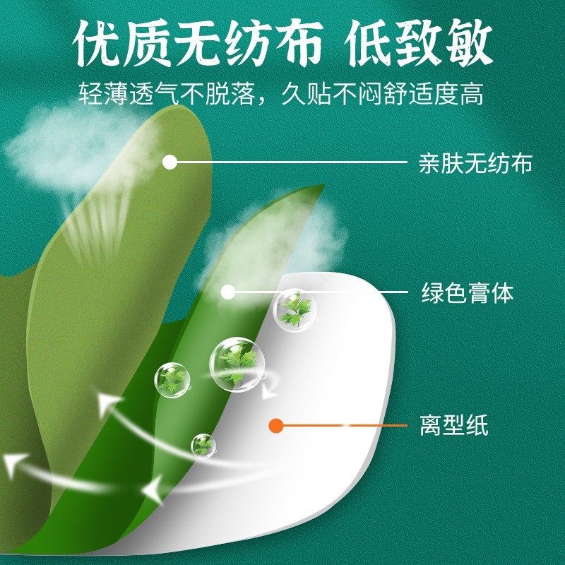 定制艾灸贴发热穴位贴冷敷颈椎膝盖贴全身通用复合膏药贴 OEM/ODM订单图3