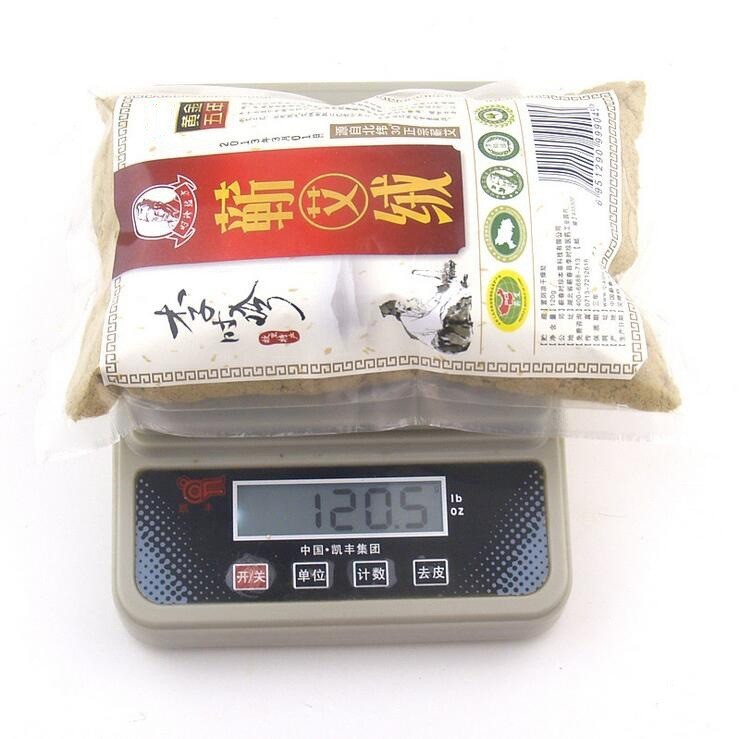 蕲艾堂官方正品李时珍臻品艾绒五年陈艾制作家用野生纯艾绒120gOEM代加工图2