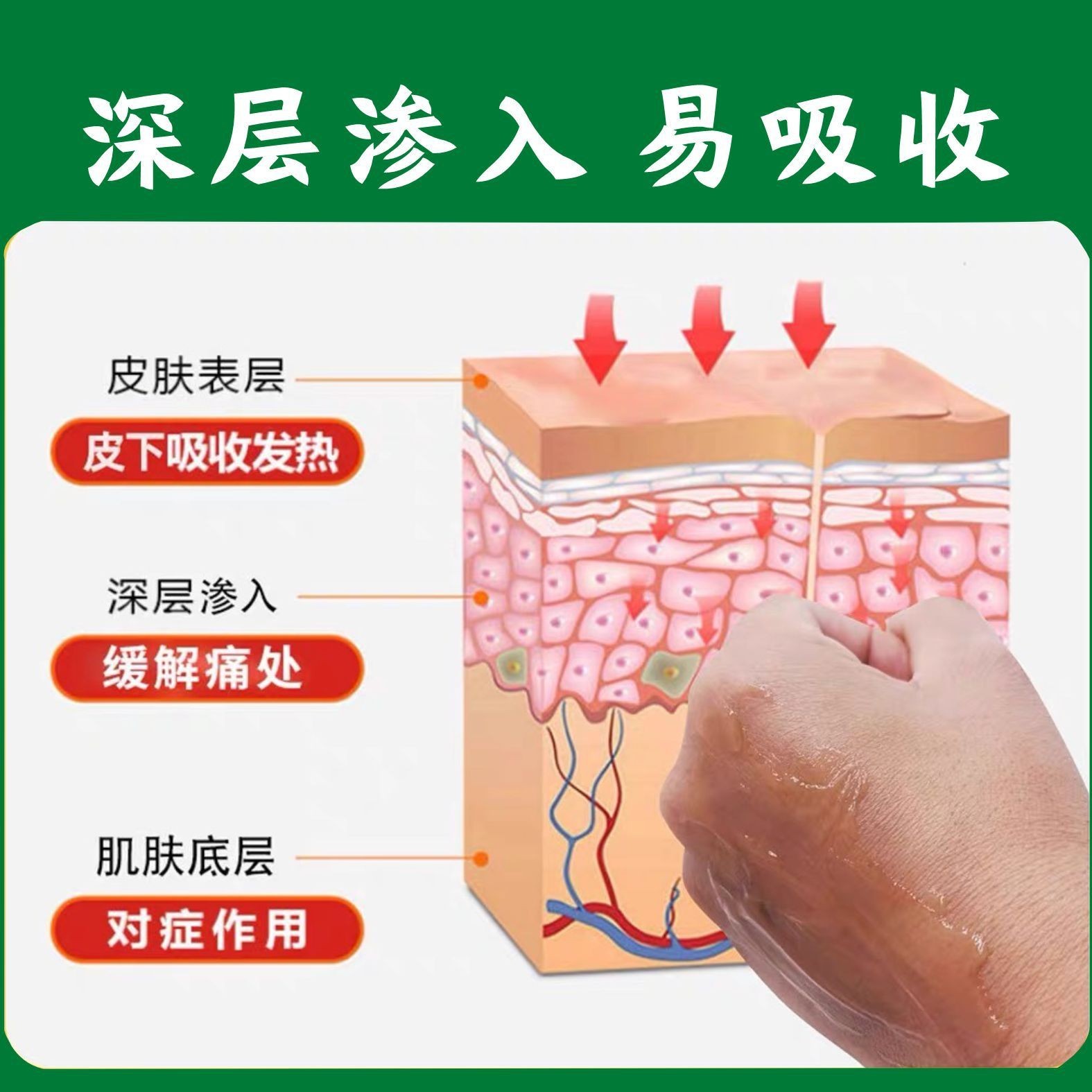 香港同济大药房按摩保健乳膏舒筋膝盖关节疼痛草本护理膏透骨膏OEM代加工厂图4