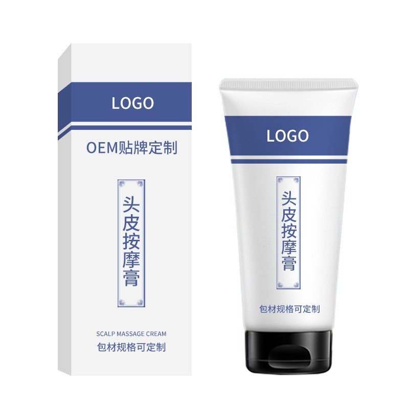 头皮按摩膏贴牌定制美容店按摩店头皮护理按摩产品OEM代加工按摩膏图2