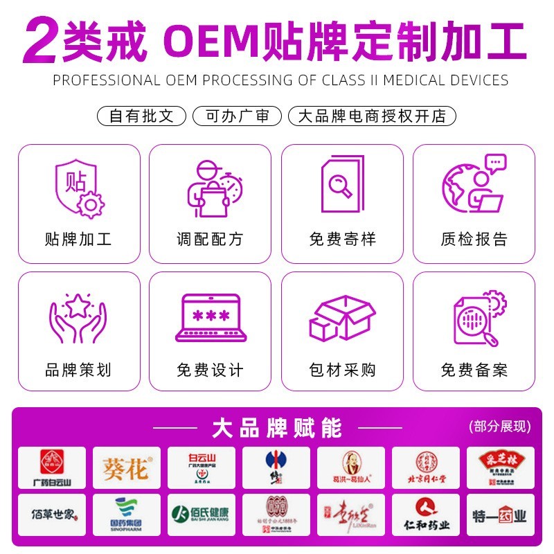 医用重组胶原蛋白喷雾皮炎湿疹痤疮创面修复疤痕修复喷雾,代工智造图2