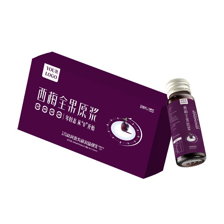 正宗西梅汁代加工100%NFC鲜果原浆纤维VC维A健康营养补充冷榨工艺 OEM代工厂图5
