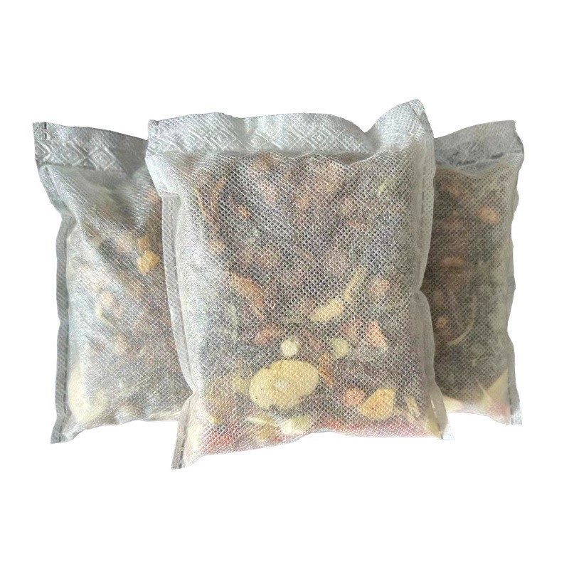 定制九味草本泡脚包艾叶足浴红花益母草泡澡当归川芎药包草本配方,代工智造图4